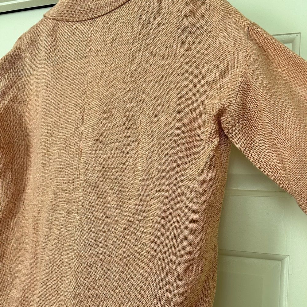 Prada Pink Textured Blazer Women Size 4 - Picture 10 of 14